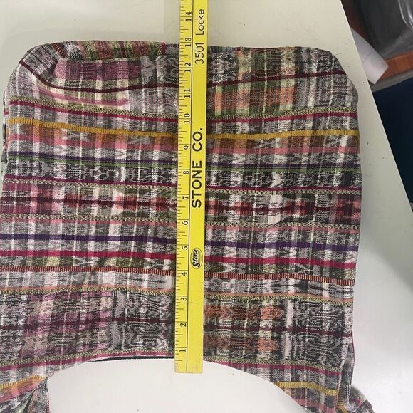 Guatamalan‎ Cotton Embroidered Hobo Bag - Picture 8 of 9